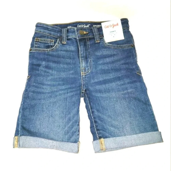STRETCH denim shorts - Picture 1 of 3